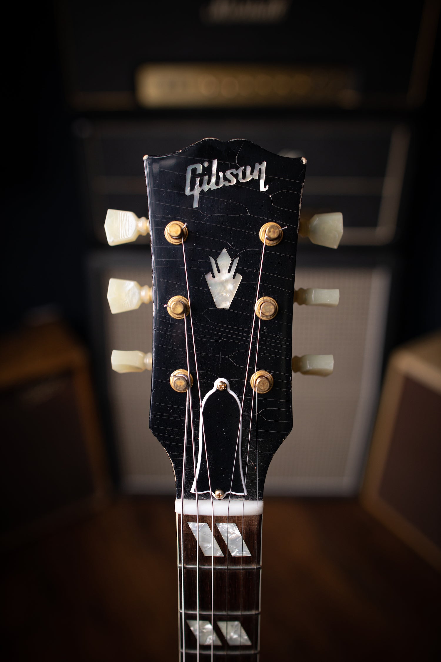 2016 Gibson Custom Shop '63 ES-335 CME Limited Electric Guitar - Aged Ebony - Walt Grace Vintage