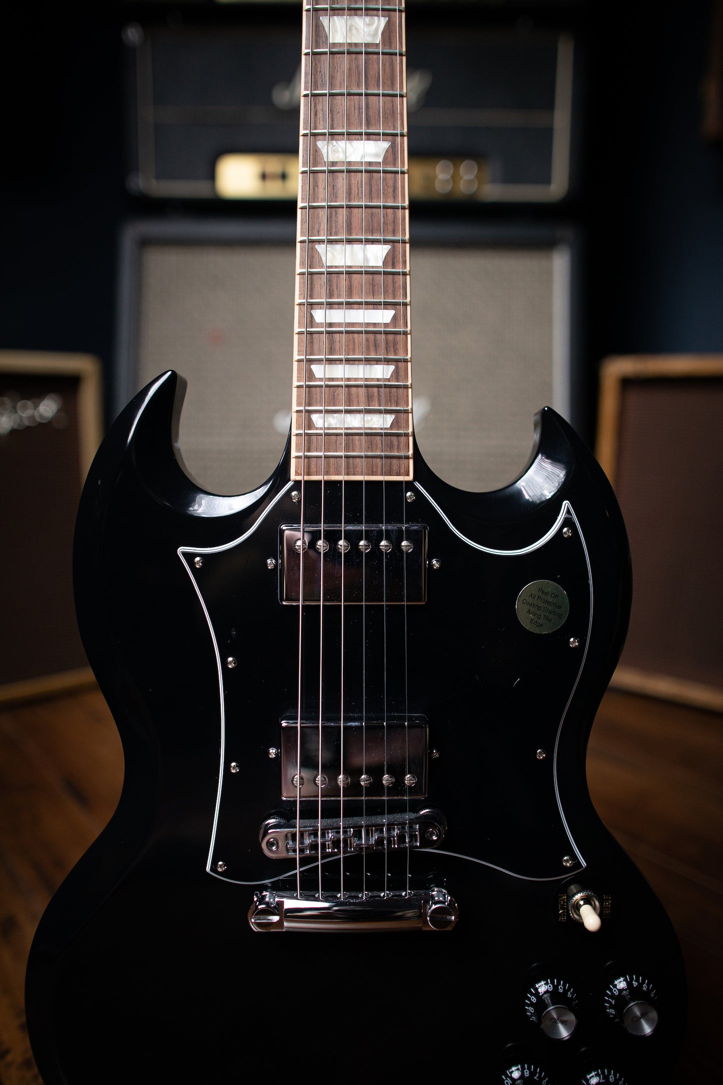 Gibson SG Standard Electric Guitar - Ebony - Walt Grace Vintage