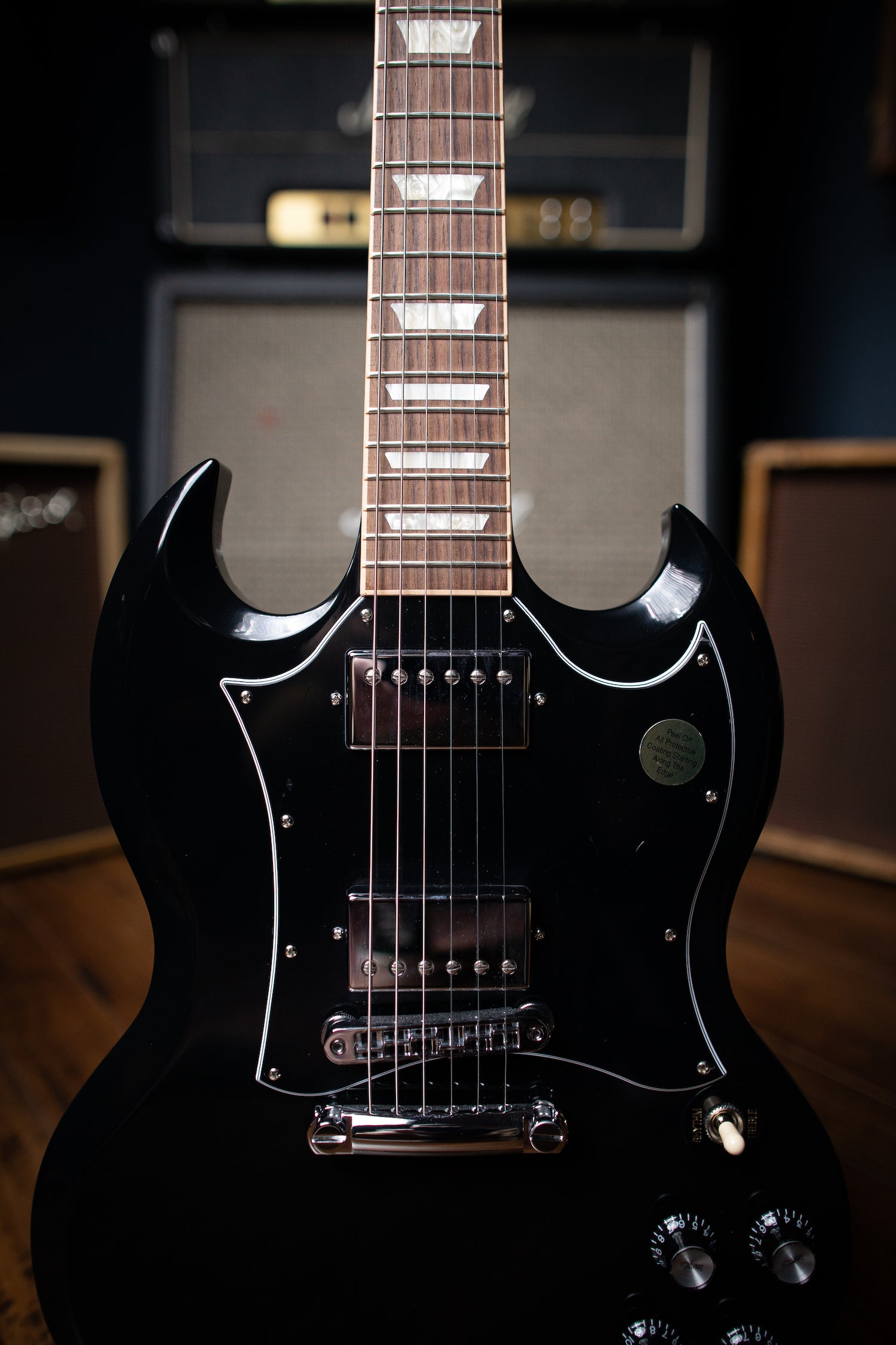 Gibson SG Standard Electric Guitar - Ebony - Walt Grace Vintage