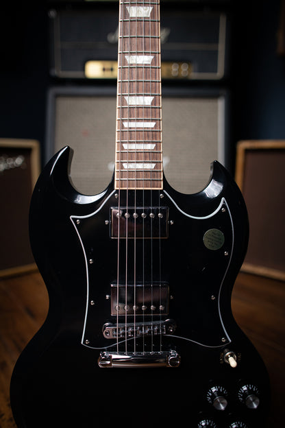Gibson SG Standard Electric Guitar - Ebony - Walt Grace Vintage