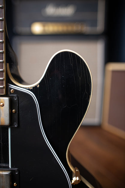 2016 Gibson Custom Shop '63 ES-335 CME Limited Electric Guitar - Aged Ebony - Walt Grace Vintage