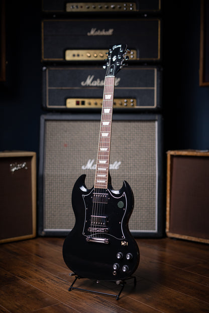 Gibson SG Standard Electric Guitar - Ebony - Walt Grace Vintage