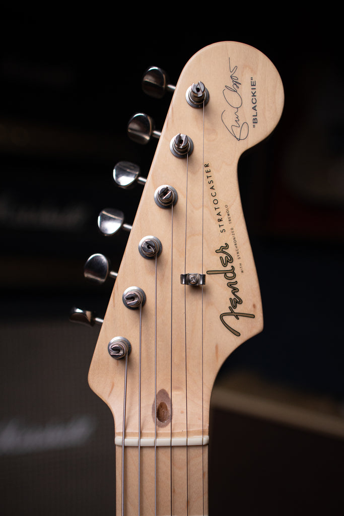 2003 Fender Stratocaster Eric Clapton Electric Guitar - Black - Walt Grace Vintage