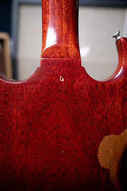 Gibson Tony Iommi "Monkey" 1964 SG Special Replica Right Handed Electric Guitar - Aged Cherry - Walt Grace Vintage