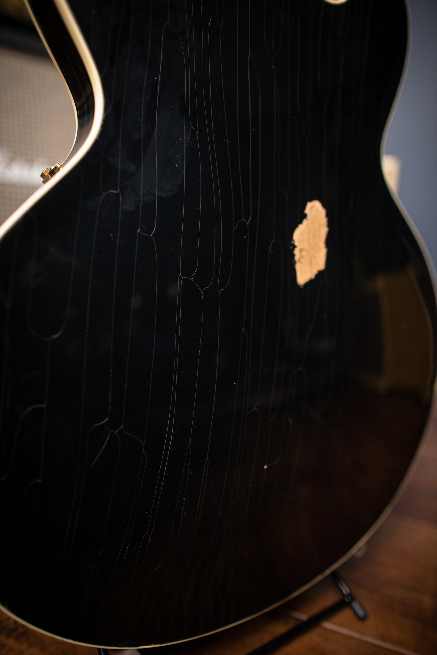 2016 Gibson Custom Shop '63 ES-335 CME Limited Electric Guitar - Aged Ebony - Walt Grace Vintage