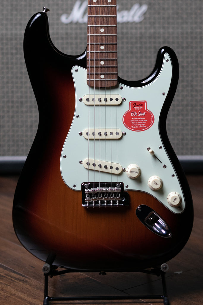 Fender Classic Player '60s Stratocaster Electric Guitar - 3-Tone Sunburst - Walt Grace Vintage