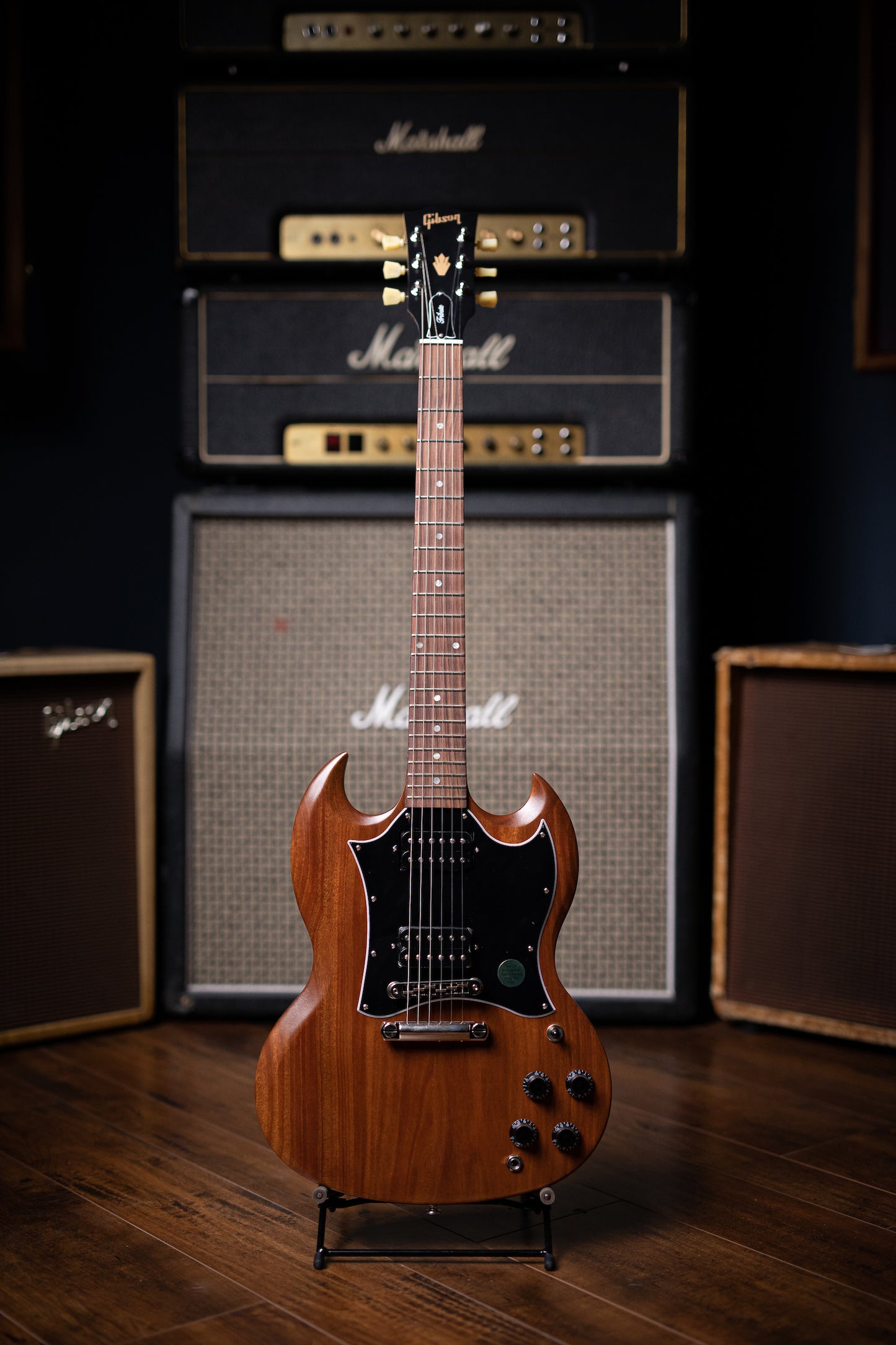 Gibson SG Tribute Electric Guitar - Natural Walnut - Walt Grace Vintage
