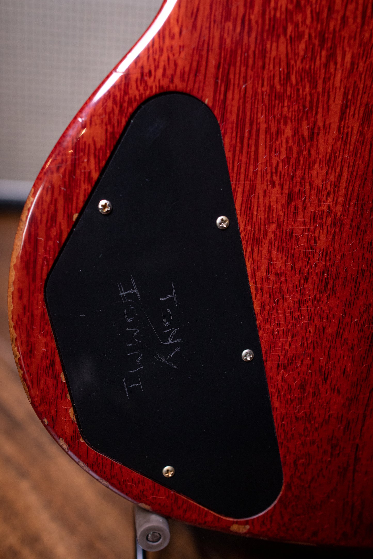Gibson Tony Iommi "Monkey" 1964 SG Special Replica Right Handed Electric Guitar - Aged Cherry - Walt Grace Vintage