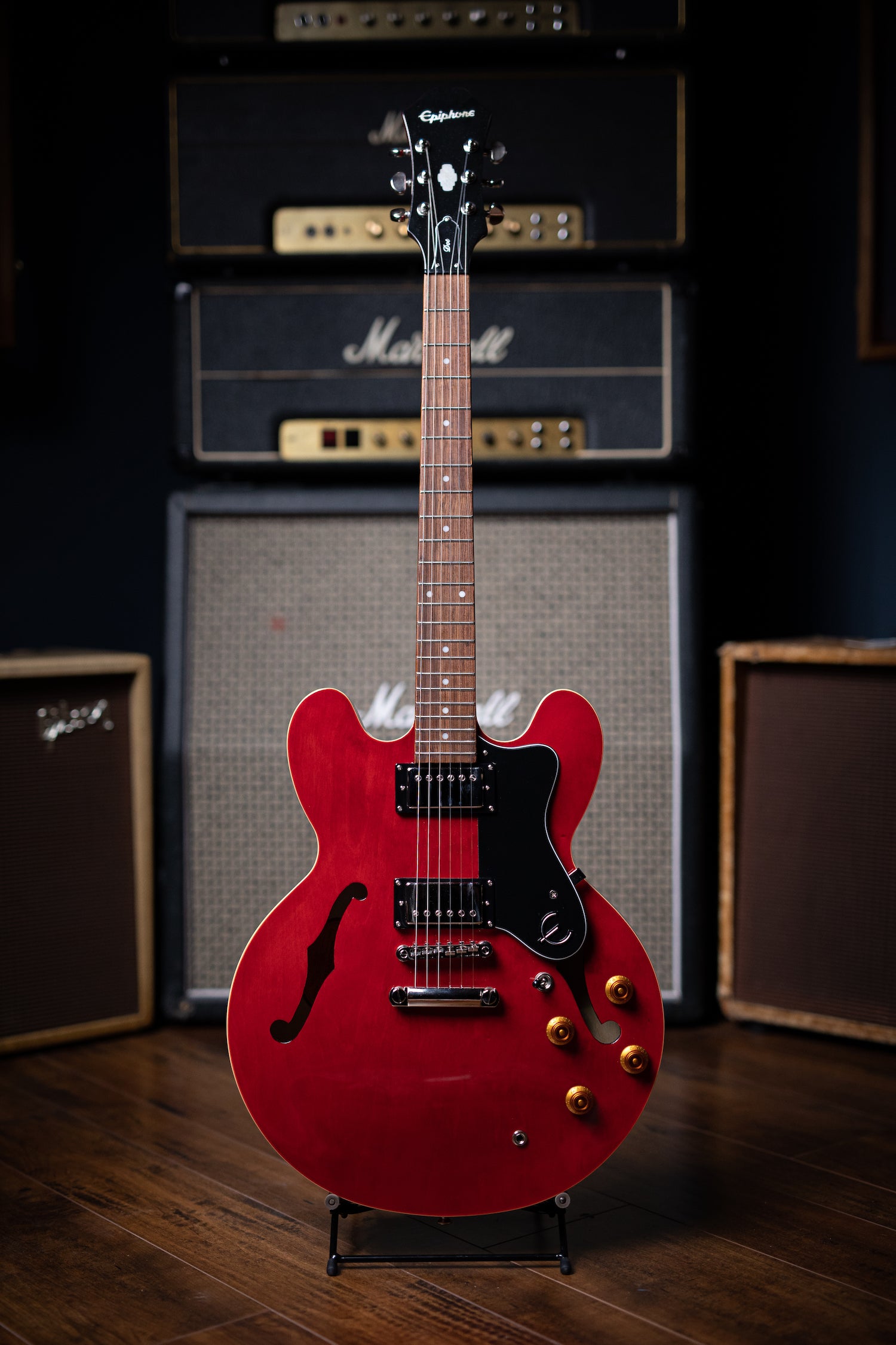Epiphone Dot Electric Guitar - Cherry - Walt Grace Vintage