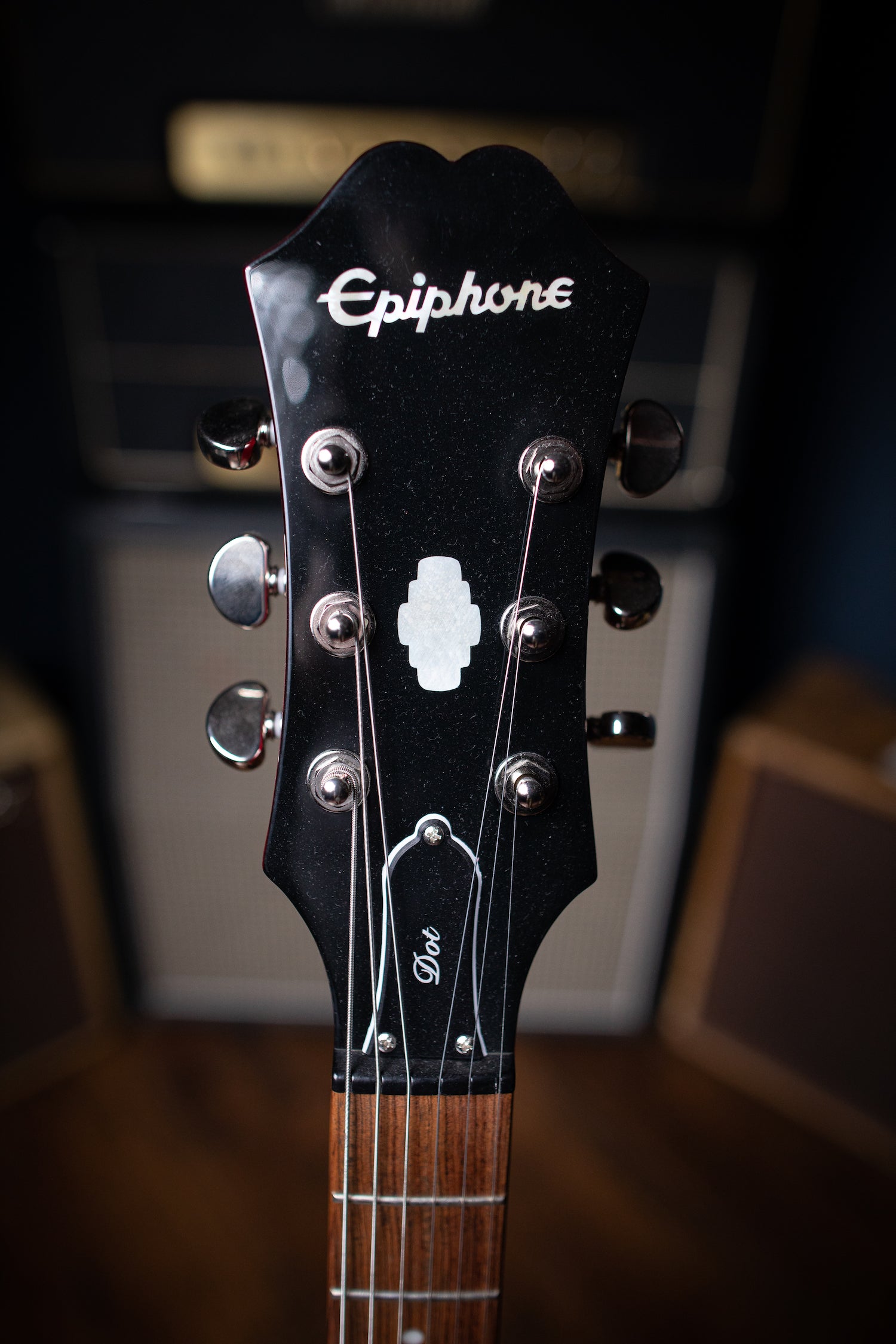 Epiphone Dot Electric Guitar - Cherry - Walt Grace Vintage