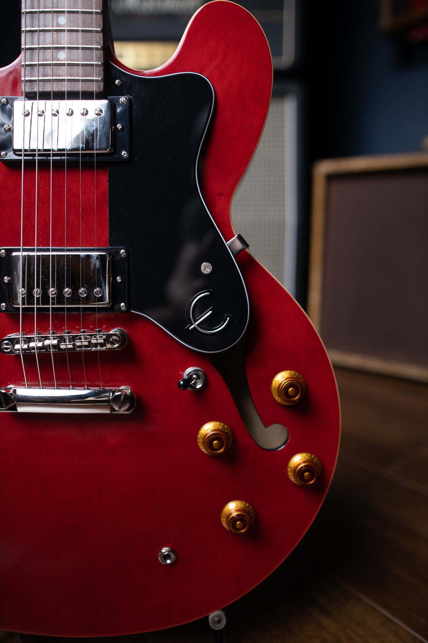 Epiphone Dot Electric Guitar - Cherry - Walt Grace Vintage