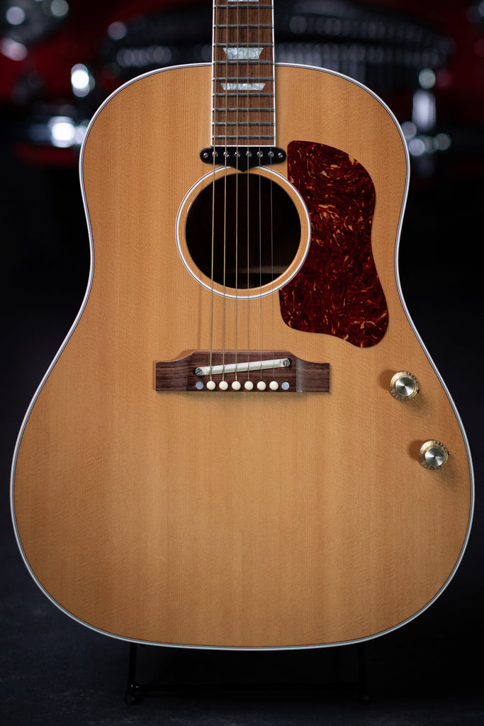 2006 Gibson J-160E Peace Model John Lennon Acoustic-Electric Guitar - Natural