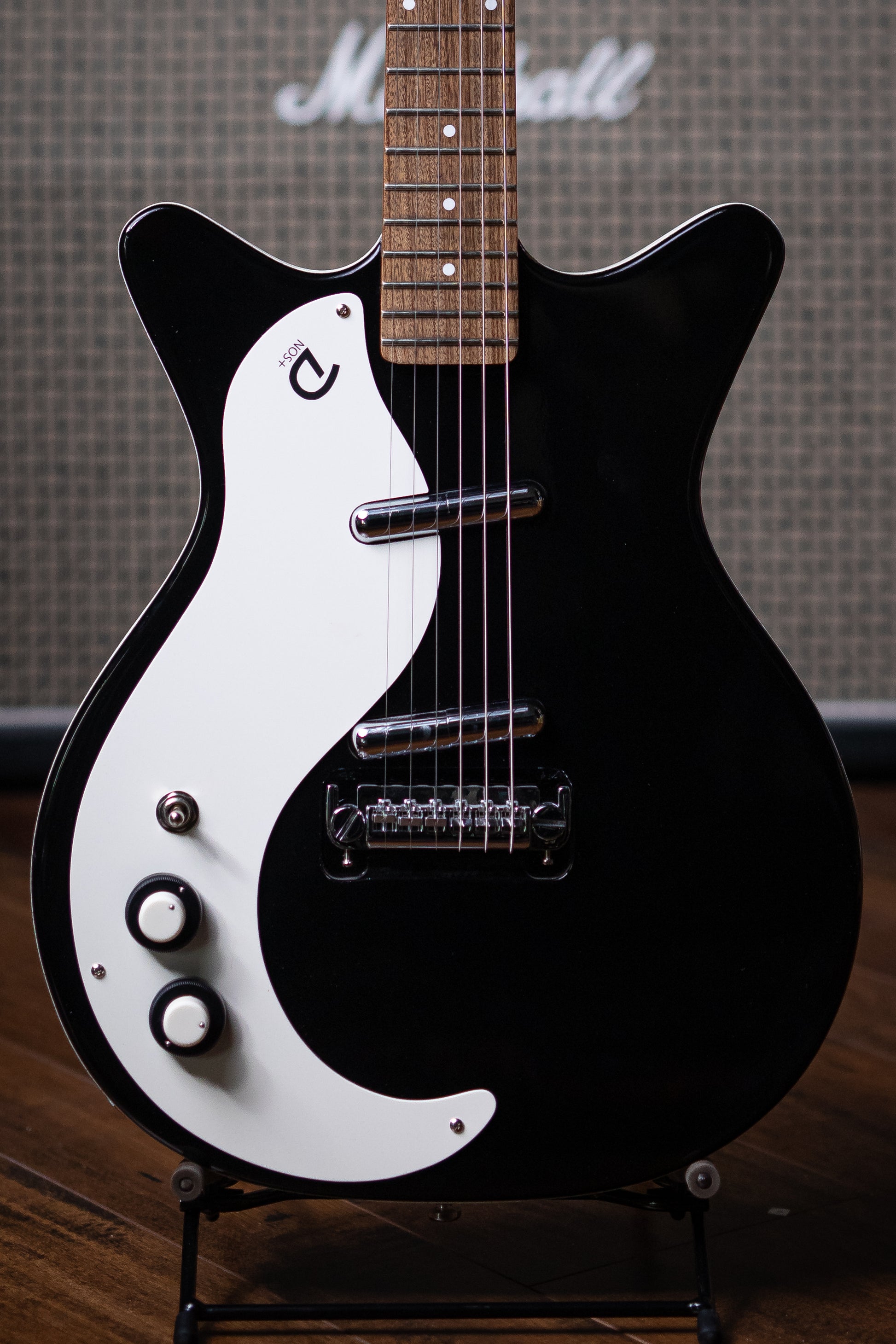 Danelectro ‘59 NOS+ LH Electric Guitar - Black - Walt Grace Vintage