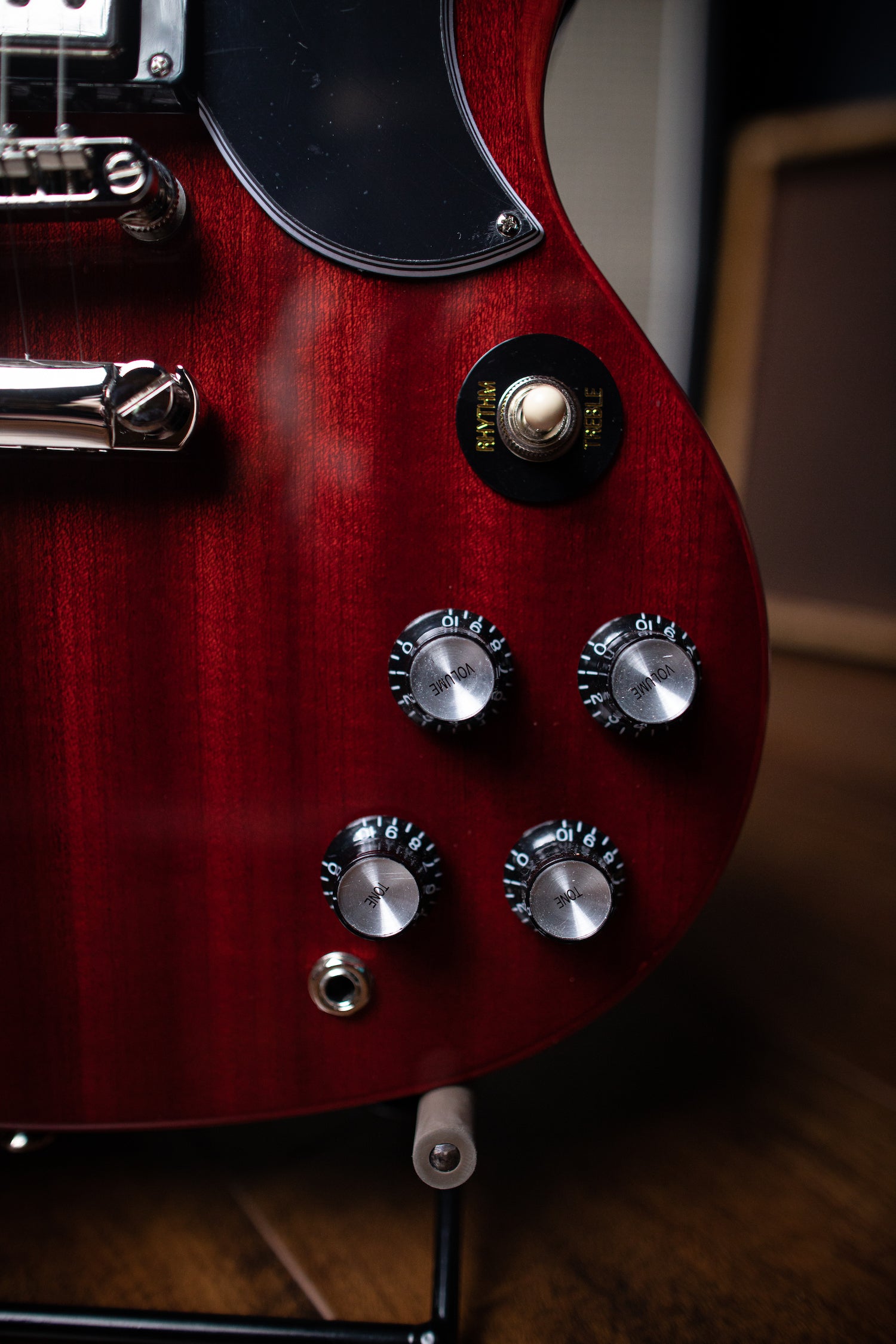 Epiphone SG Standard 61 Electric Guitar - Cherry Red - Walt Grace Vintage