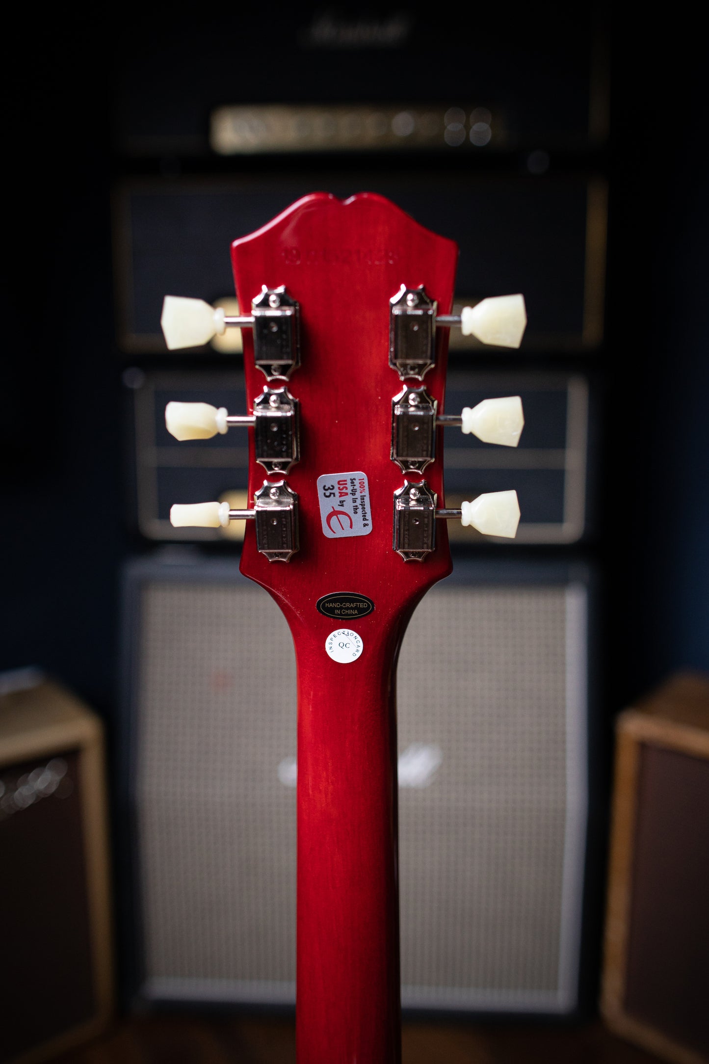 Epiphone SG Standard 61 Electric Guitar - Cherry Red - Walt Grace Vintage