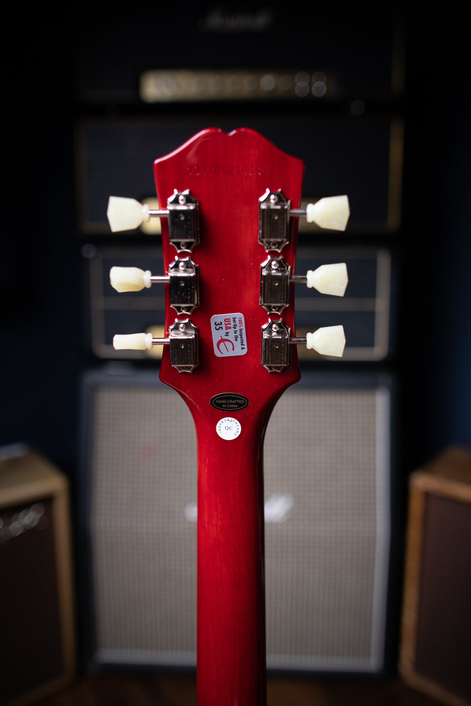 Epiphone SG Standard 61 Electric Guitar - Cherry Red - Walt Grace Vintage