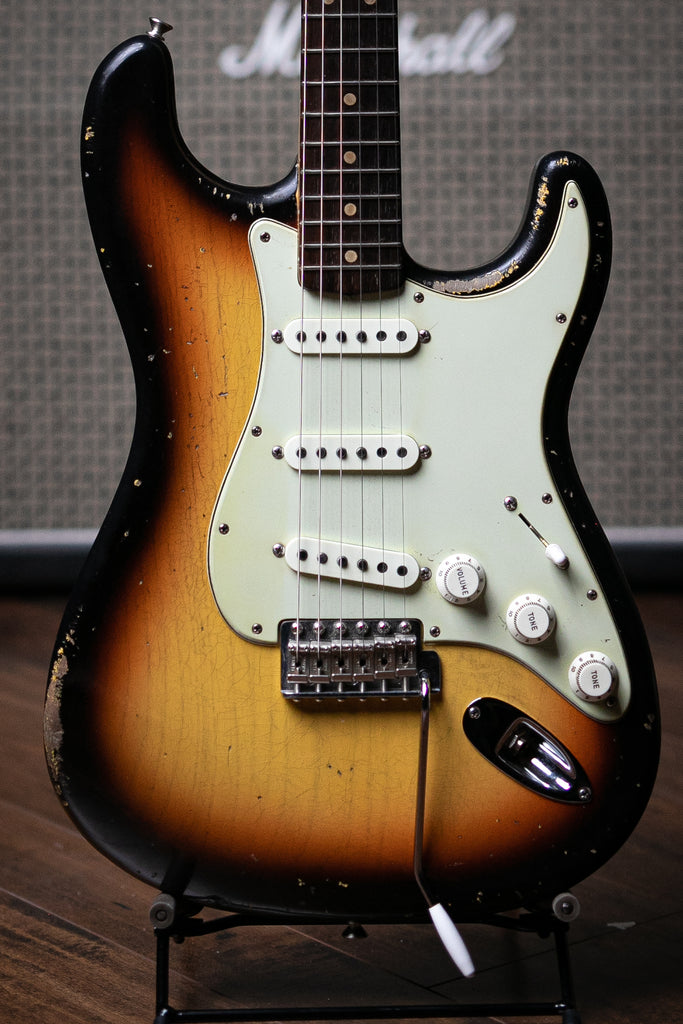 1963 Fender Partscaster Electric Guitar - Sunburst - Walt Grace Vintage