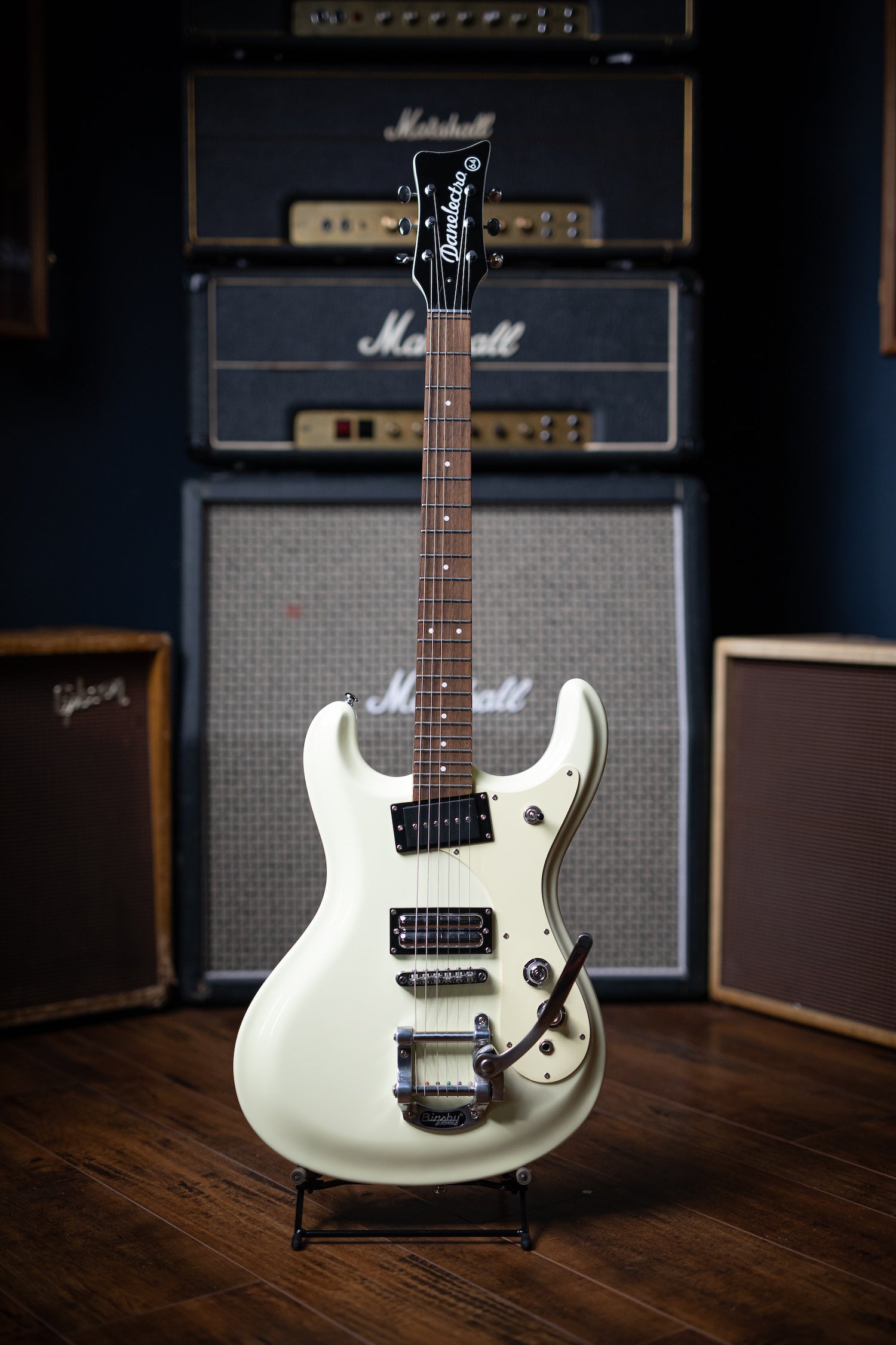 Danelectro '64 Electric Guitar - Cream - Walt Grace Vintage