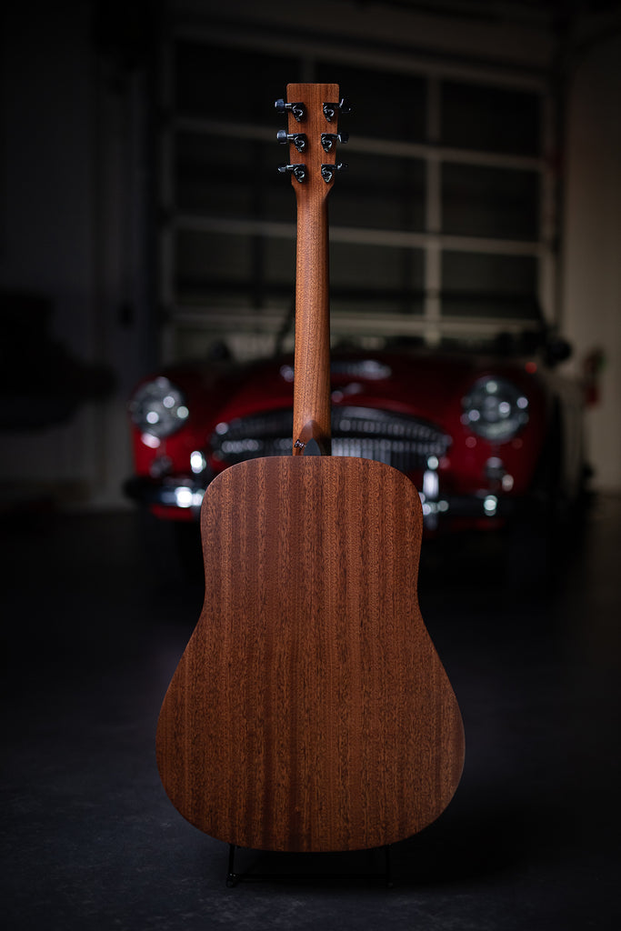 Martin D-10E Road Series Acoustic-Electric Guitar - Natural Sapele