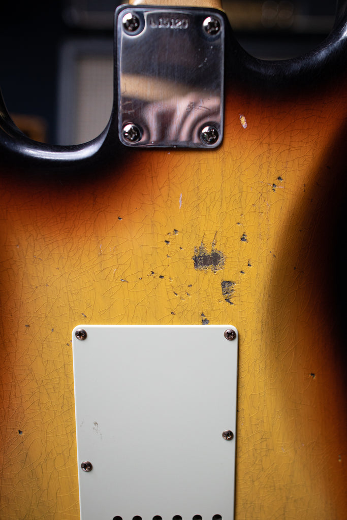 1963 Fender Partscaster Electric Guitar - Sunburst - Walt Grace Vintage