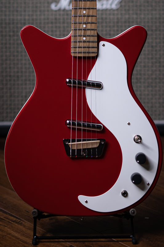 Danelectro Stock 59 Electric Guitar - Vintage Red - Walt Grace Vintage