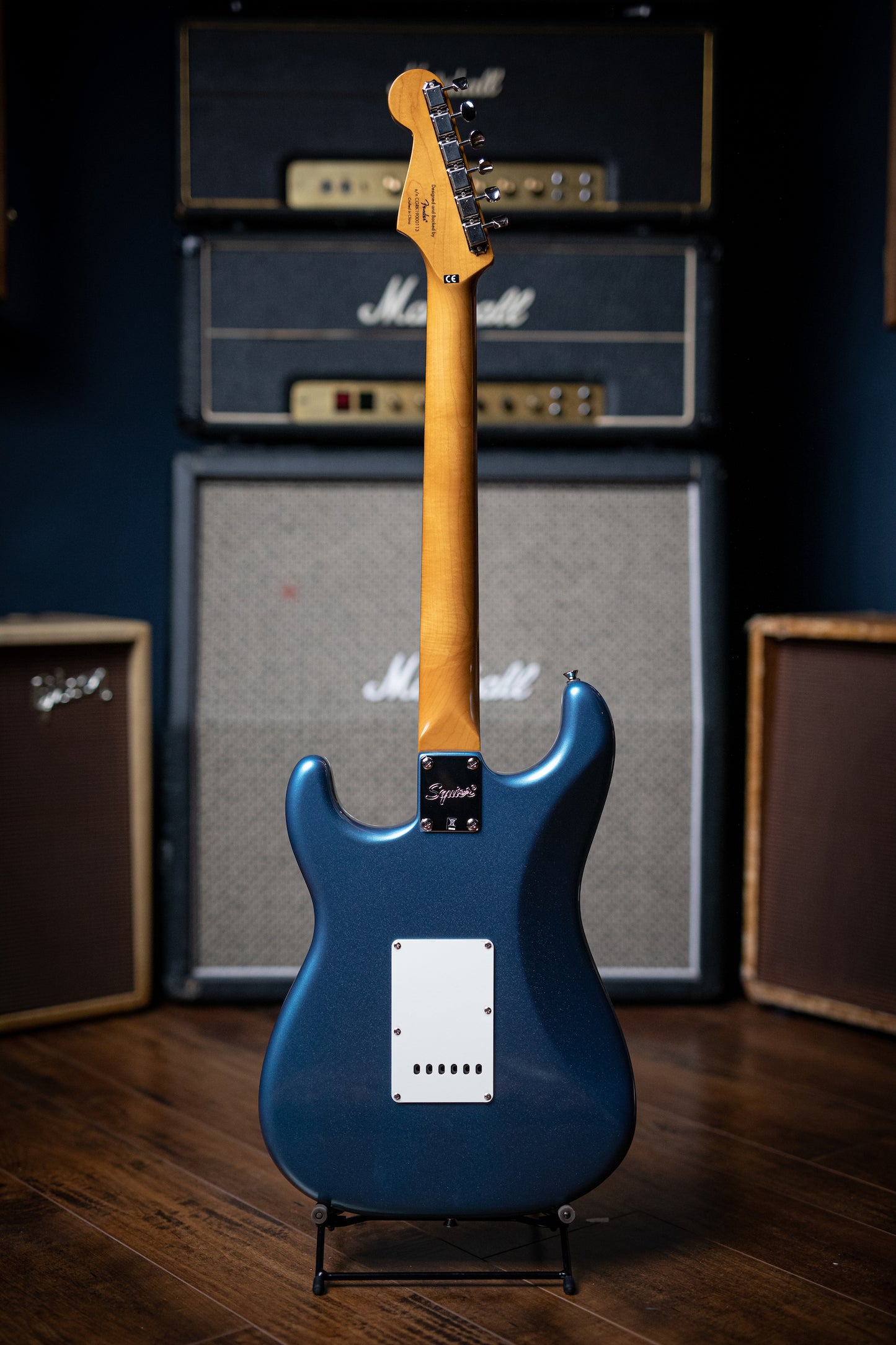 Squier '60s Classic Vibe Stratocaster Electric Guitar - Lake Placid Blue - Walt Grace Vintage