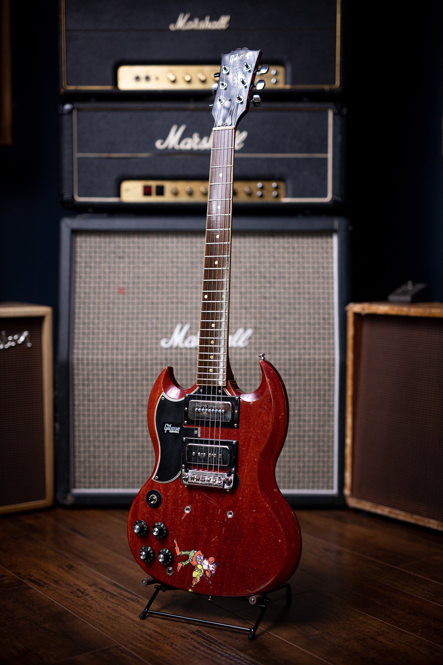 Gibson Tony Iommi "Monkey" 1964 SG Special Replica Left Handed Electric Guitar - Walt Grace Vintage