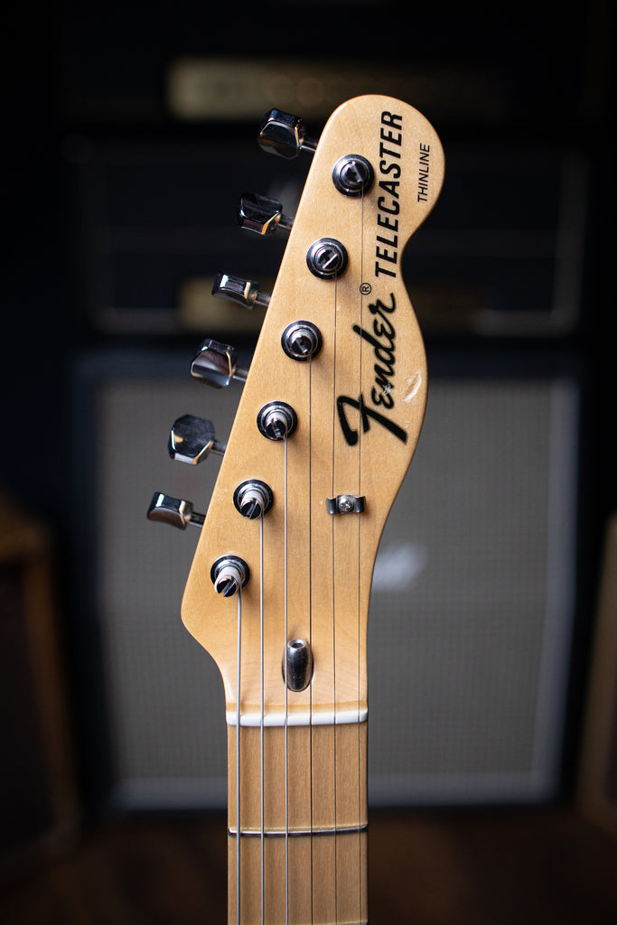 2017 Fender Telecaster Thinline ’72 RI Electric Guitar - Black - Walt Grace Vintage