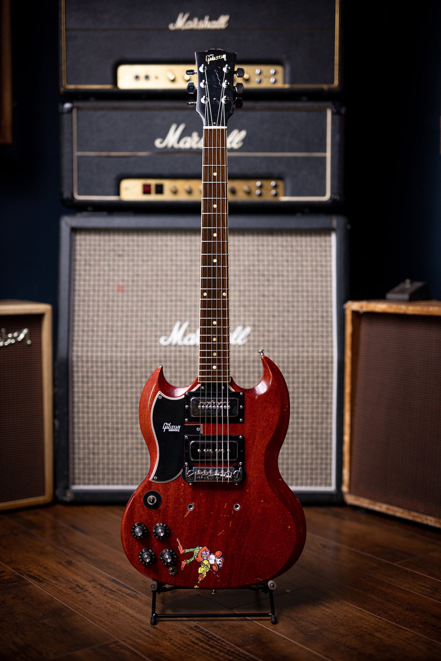 Gibson Tony Iommi "Monkey" 1964 SG Special Replica Left Handed Electric Guitar - Walt Grace Vintage