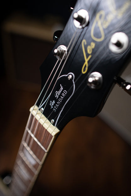 Epiphone Les Paul Standard Electric Guitar - Ebony - Walt Grace Vintage