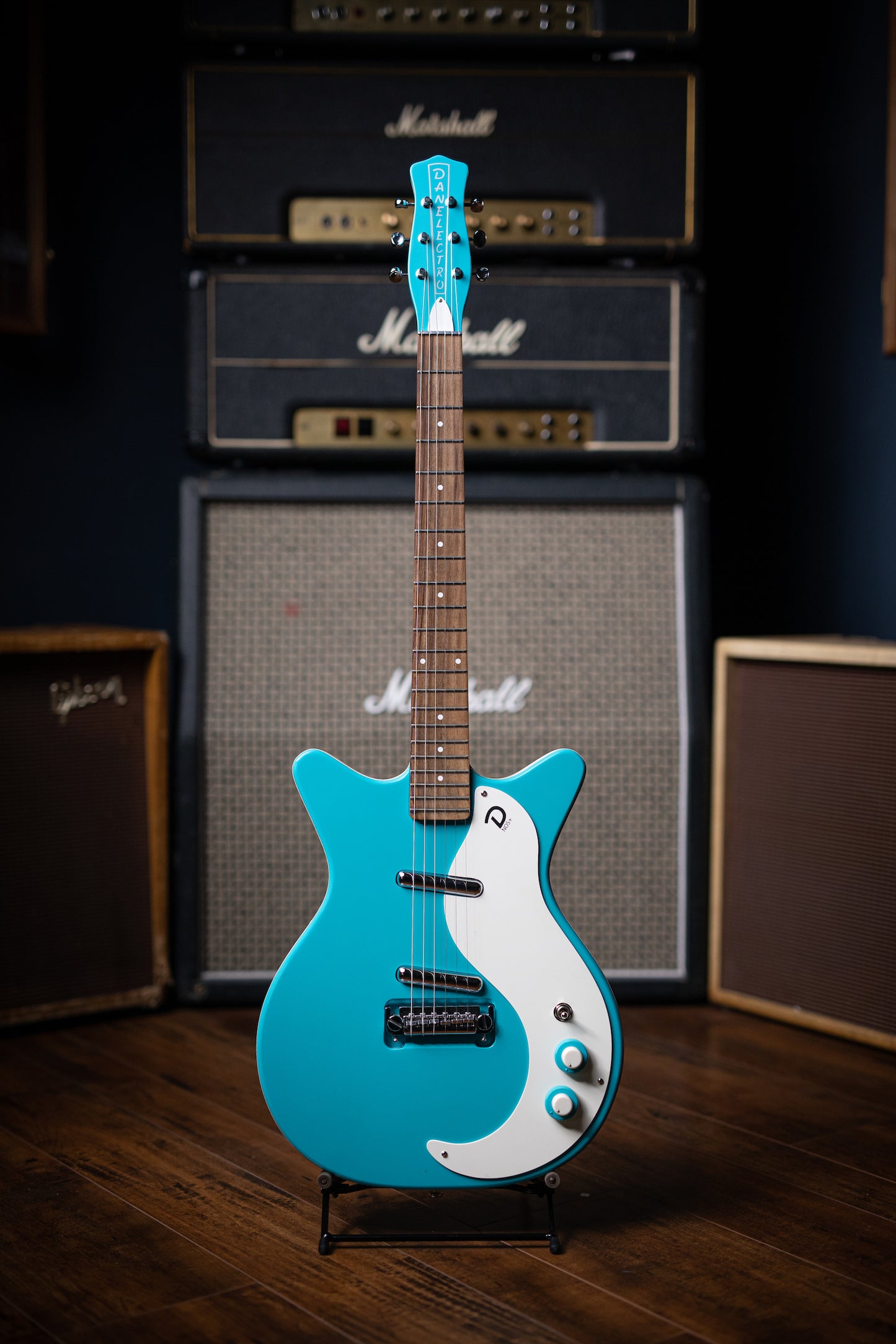 Danelectro ’59 NOS+ Electric Guitar - Baby Blue - Walt Grace Vintage