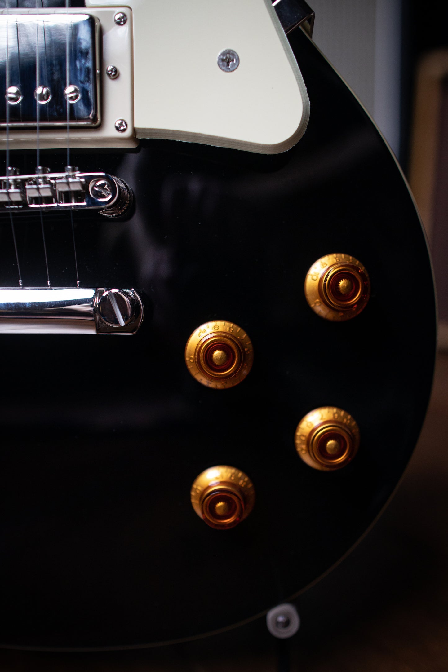 Epiphone Les Paul Standard Electric Guitar - Ebony - Walt Grace Vintage