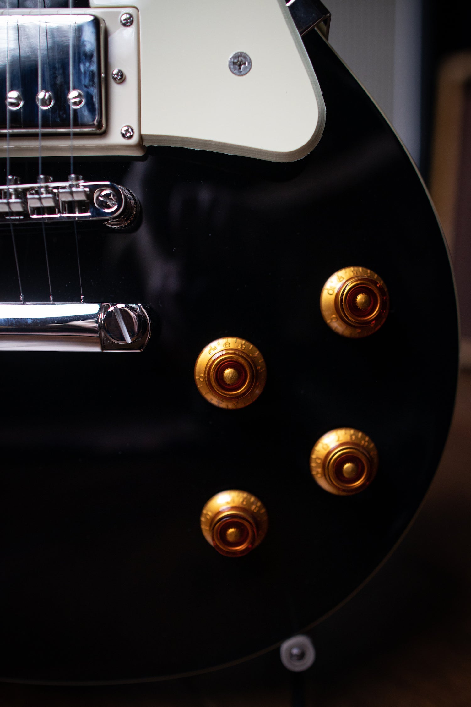 Epiphone Les Paul Standard Electric Guitar - Ebony - Walt Grace Vintage
