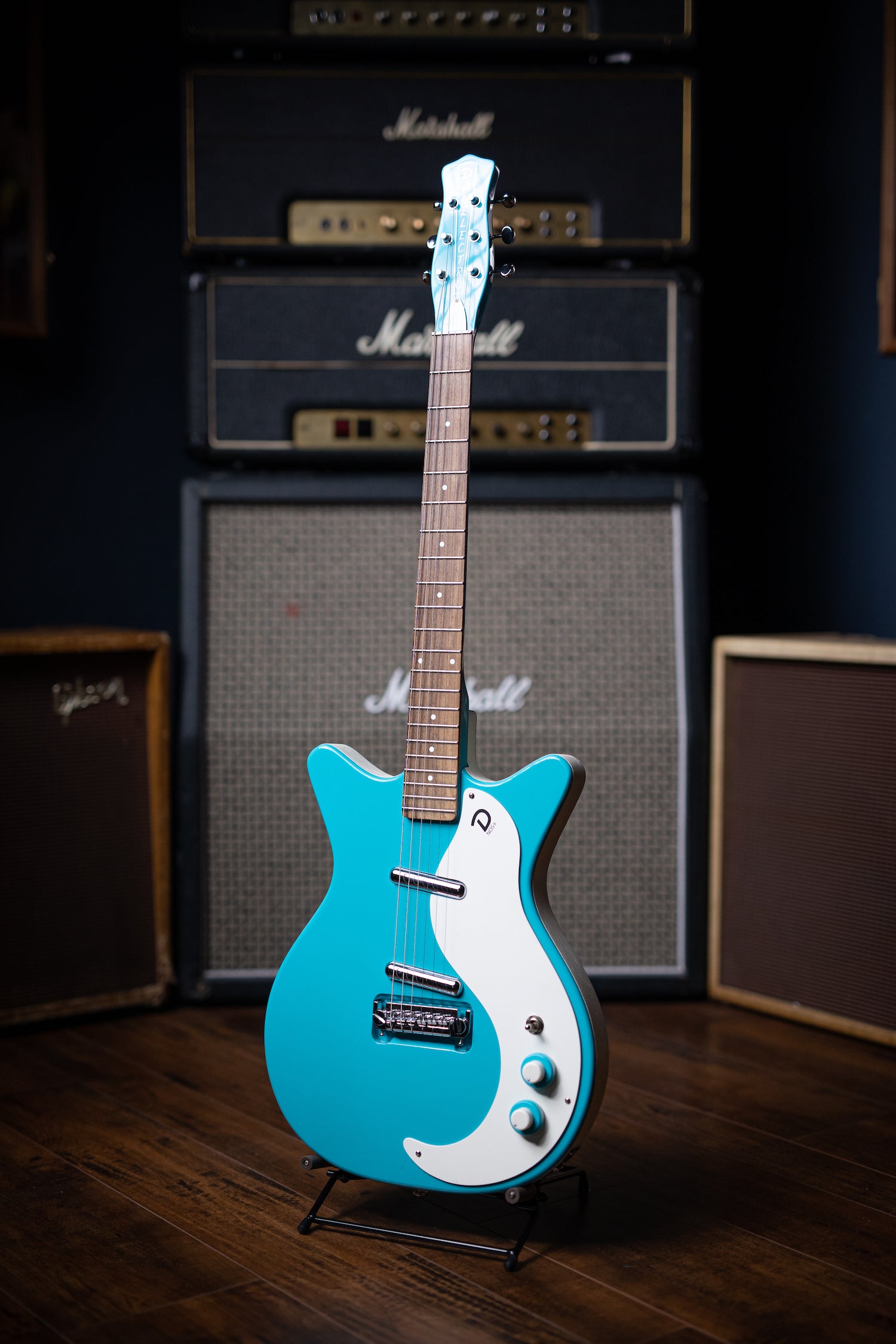 Danelectro ’59 NOS+ Electric Guitar - Baby Blue - Walt Grace Vintage