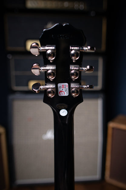 Epiphone Les Paul Standard Electric Guitar - Ebony - Walt Grace Vintage