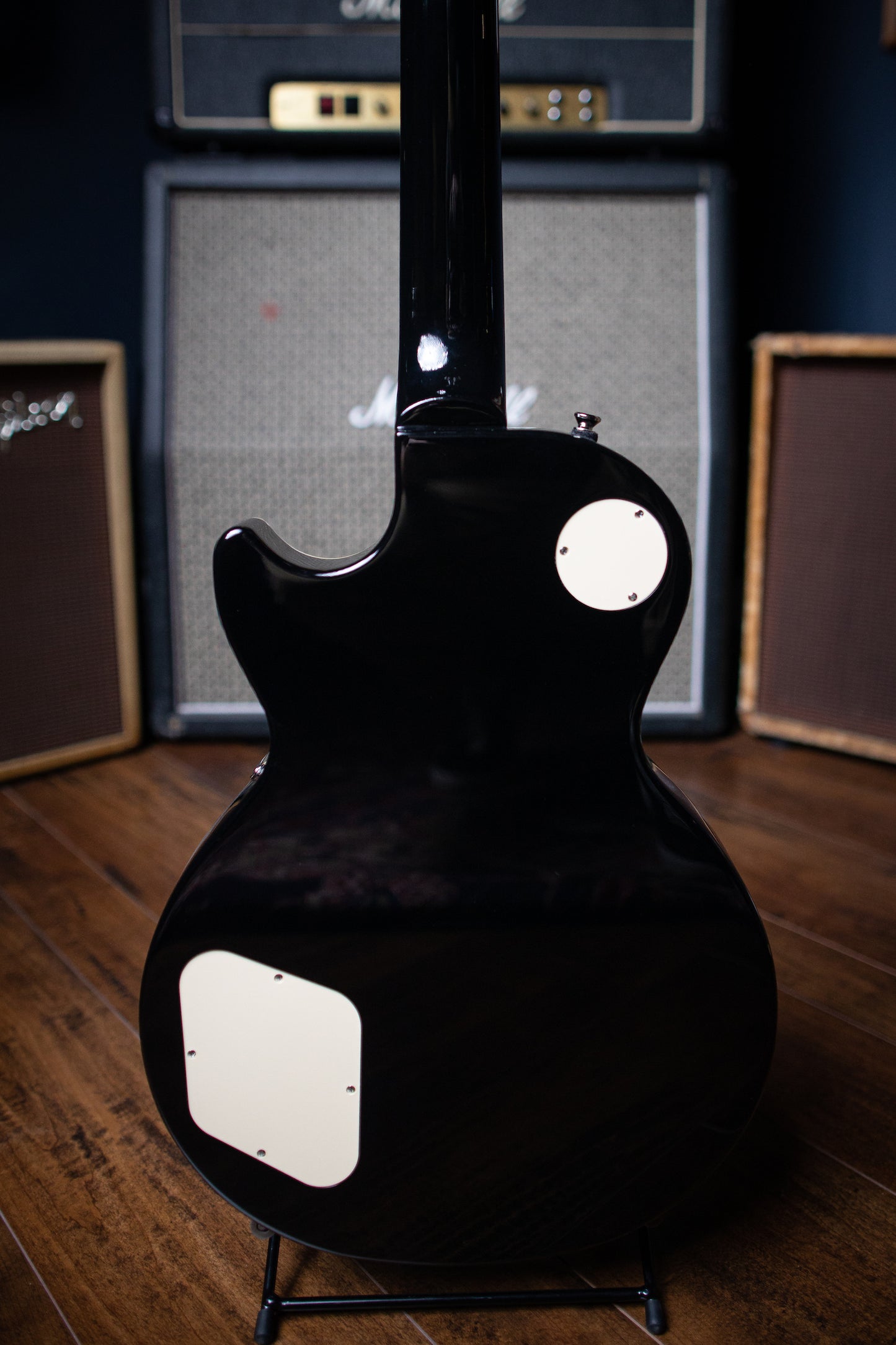 Epiphone Les Paul Standard Electric Guitar - Ebony - Walt Grace Vintage