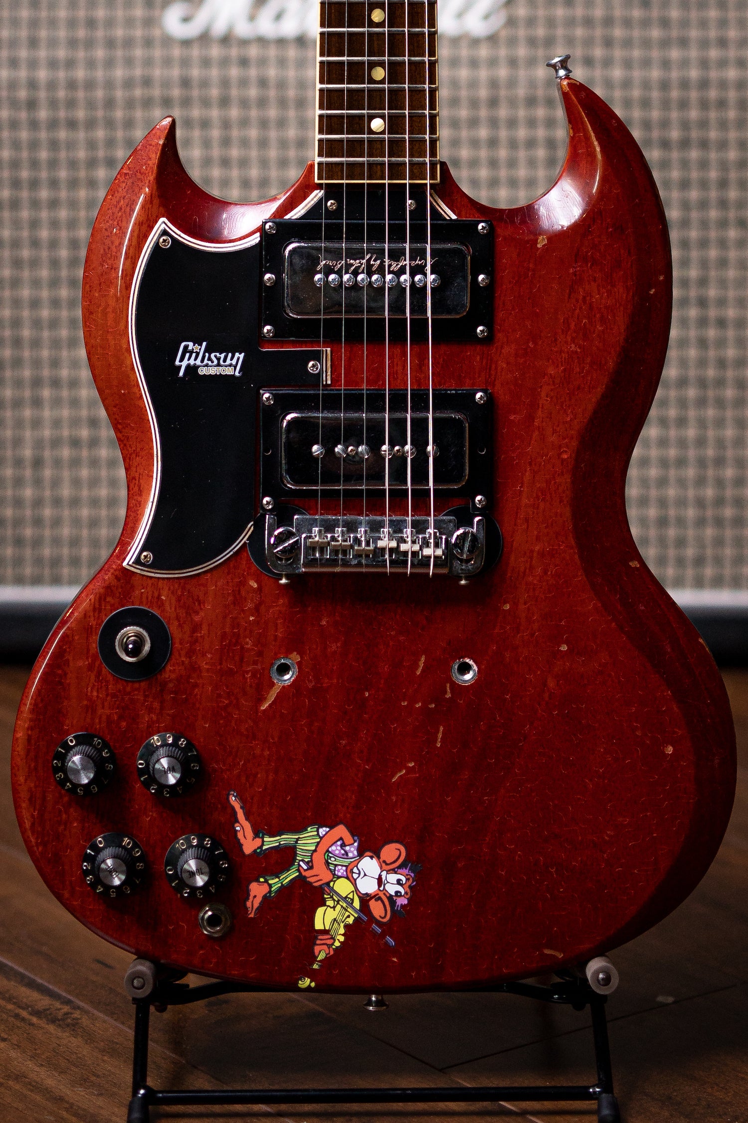Gibson Tony Iommi "Monkey" 1964 SG Special Replica Left Handed Electric Guitar - Walt Grace Vintage