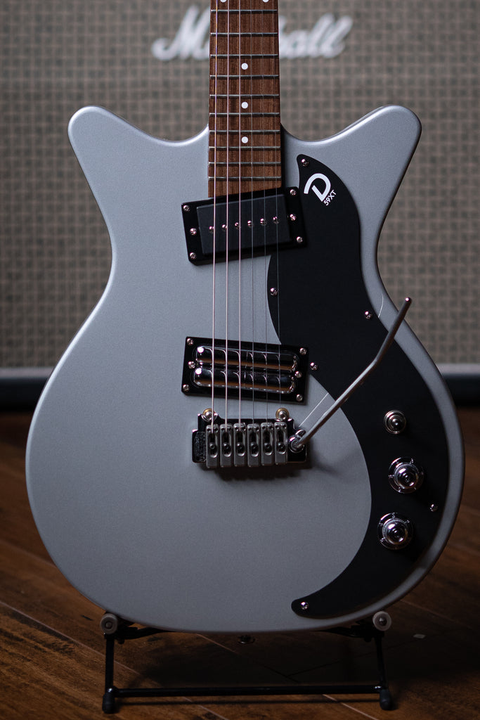 Danelectro ‘59 XT Electric Guitar - Silver/Black - Walt Grace Vintage