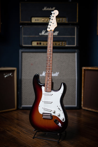 Fender Player Series Stratocaster Electric Guitar - 3-Tone Sunburst - Walt Grace Vintage