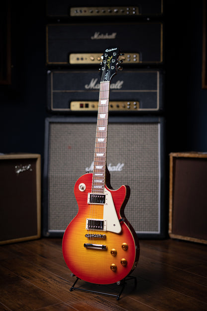 Epiphone Les Paul Standard Plustop Pro Electric Guitar - Heritage Cherry Sunburst - Walt Grace Vintage