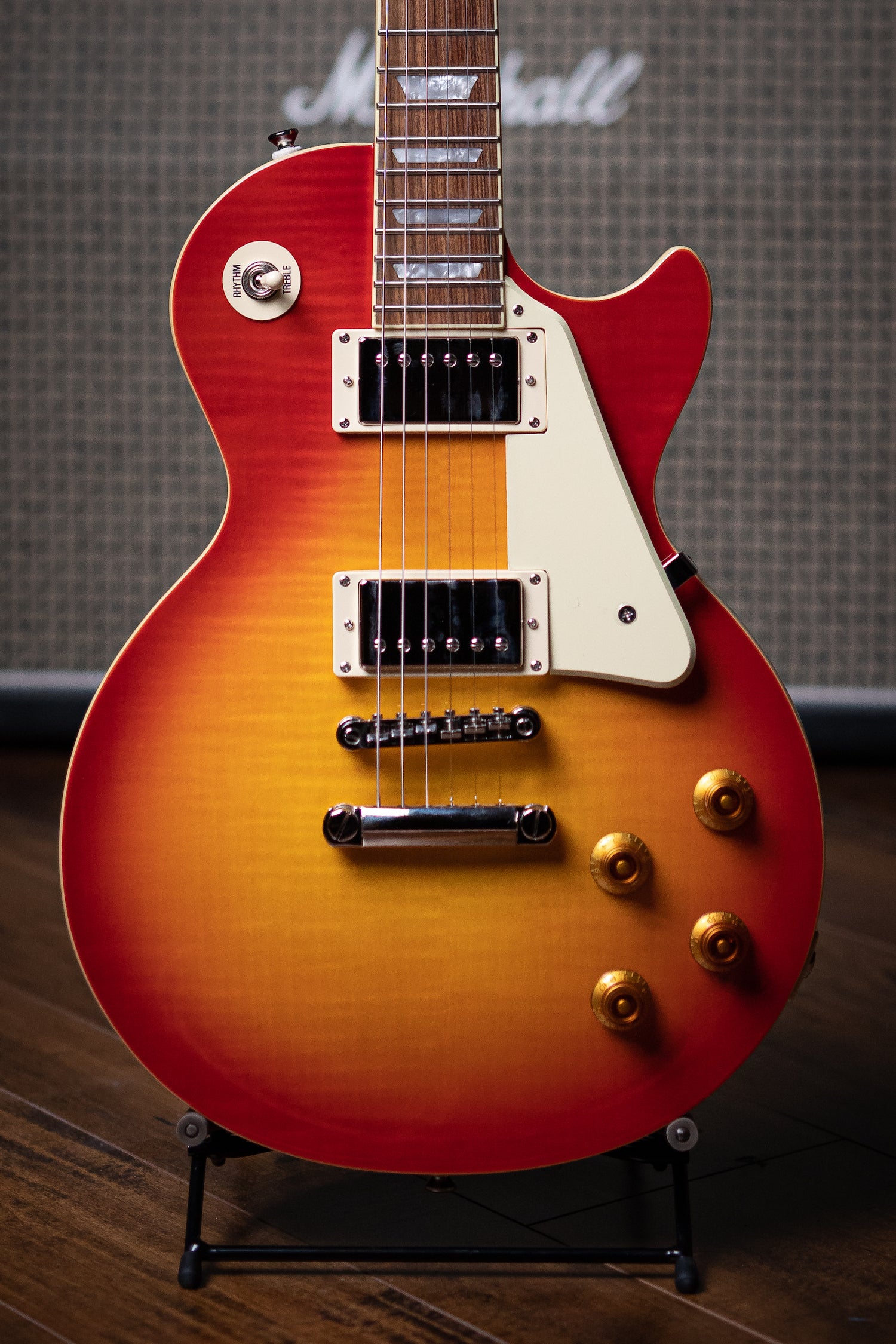 Epiphone Les Paul Standard Plustop Pro Electric Guitar - Heritage Cherry Sunburst - Walt Grace Vintage