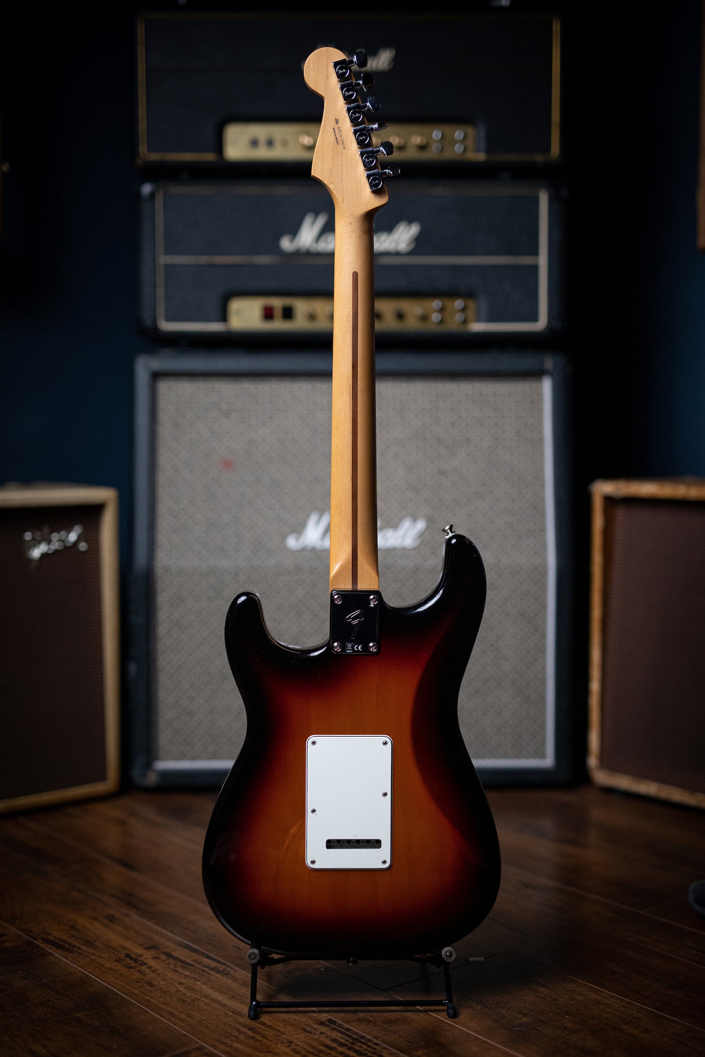 Fender Player Series Stratocaster Electric Guitar - 3-Tone Sunburst - Walt Grace Vintage