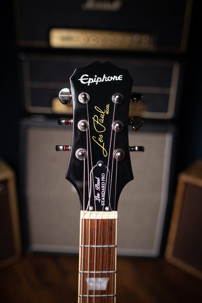 Epiphone Les Paul Standard Plustop Pro Electric Guitar - Heritage Cherry Sunburst - Walt Grace Vintage