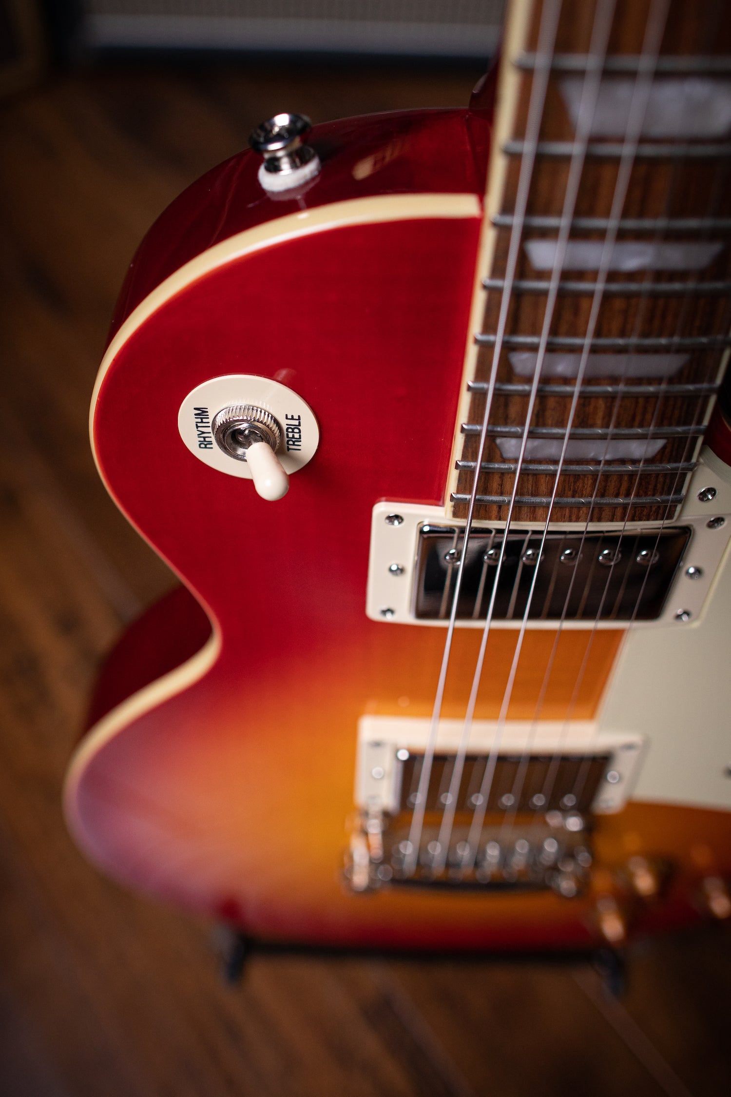 Epiphone Les Paul Standard Plustop Pro Electric Guitar - Heritage Cherry Sunburst - Walt Grace Vintage