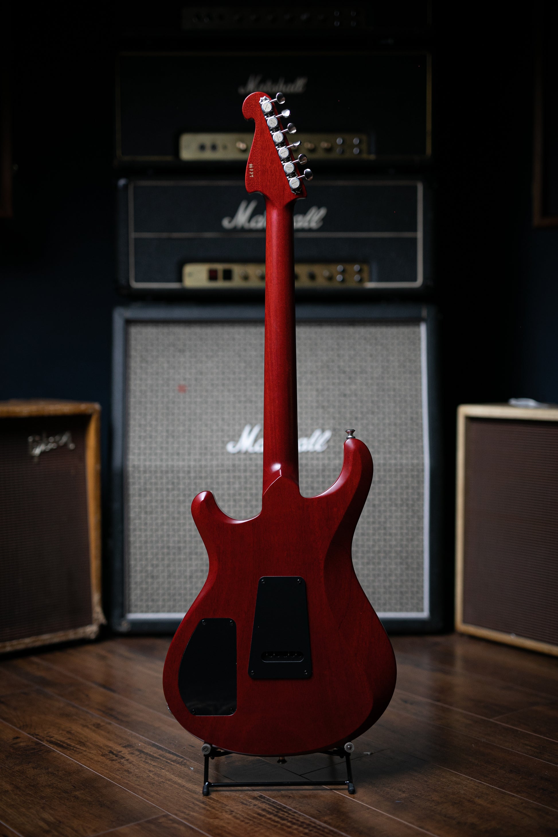 Knaggs Severn T3 Electric Guitar - Trans Red - Walt Grace Vintage