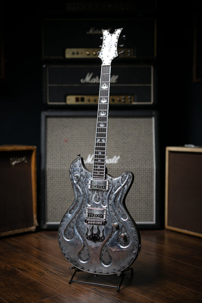 McSwain Custom Flame Electric Guitar - Walt Grace Vintage