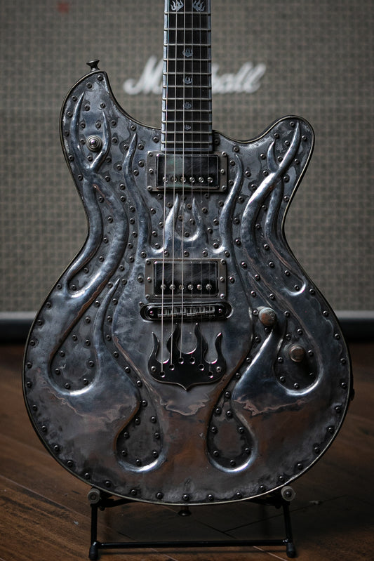 McSwain Custom Flame Electric Guitar - Walt Grace Vintage