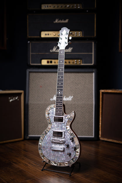 1996 Zemaitis Custom Deluxe Electric Guitar - "Pearl Top" - Walt Grace Vintage