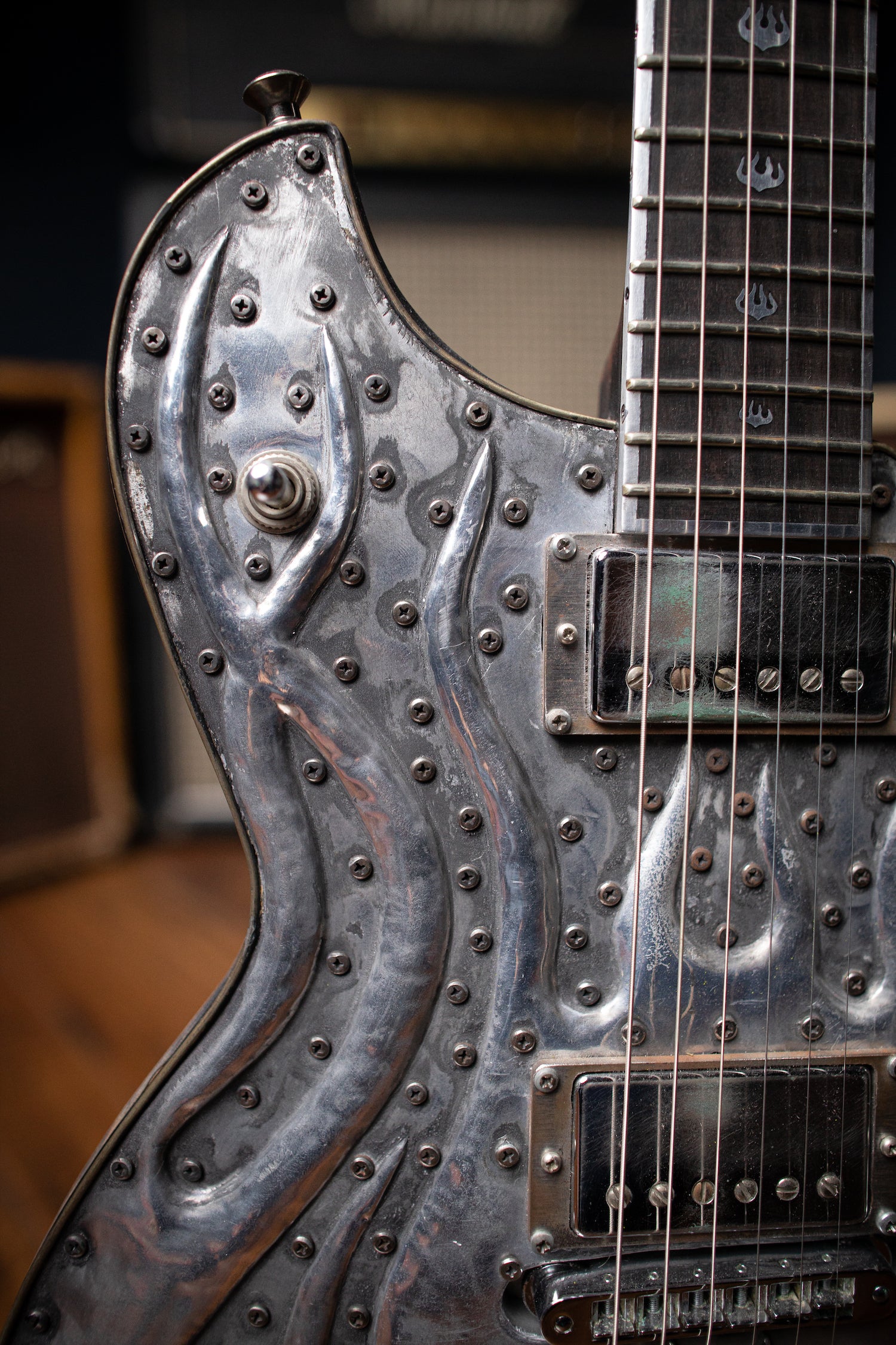 McSwain Custom Flame Electric Guitar - Walt Grace Vintage