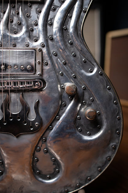 McSwain Custom Flame Electric Guitar - Walt Grace Vintage